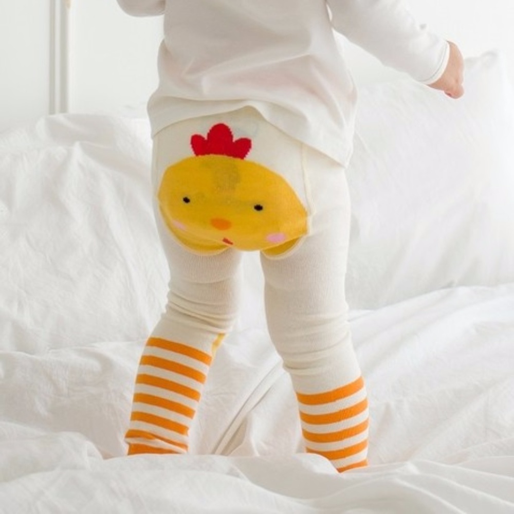 Eva & Elvin Heart and Chick Legging Bundle 24M